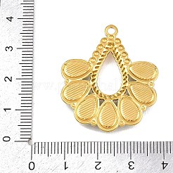 Подвески из нержавеющей стали 304 в богемном стиле с окрашенной синтетической бирюзой&nbsp;STAS-G381-01G