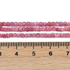 Натуральный розовый турмалин бисер нитей&nbsp;LS-G-H266-10