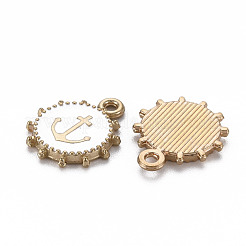 Подвески из эмали и сплава&nbsp;X-ENAM-N055-016E-NR