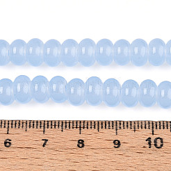 Имитация нефритовые четки стекла&nbsp;DGLA-ZX002-8mm-02H