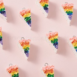 Подвески из непрозрачной смолы&nbsp;RESI-CJ0002-39