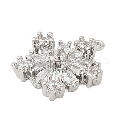 Латунные подвески с микропаве из кубического циркония&nbsp;LS-KK-I380-03P