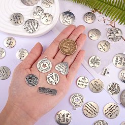 Подвески из сплава в тибетском стиле&nbsp;TIBEP-SZ0001-03