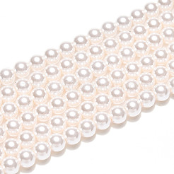 Выпечка из окрашенного перламутрового стекла жемчужные бусинки&nbsp;HY-N002-3mm-A11