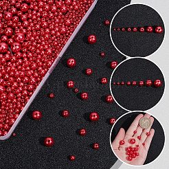 2120 шт. 8 стиля нити бусин из искусственного жемчуга из смолы&nbsp;RESI-AR0001-47