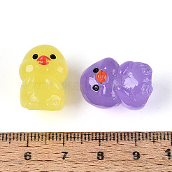 Светящиеся смоляные украшения для демонстрации цыплят&nbsp;RESI-T026-06M