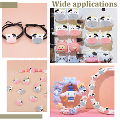 12шт 2 цвета силиконовые бусины&nbsp;FIND-CA0005-06