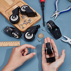 4 шт. железные и пластиковые мебельные ролики&nbsp;FIND-OC0013-81