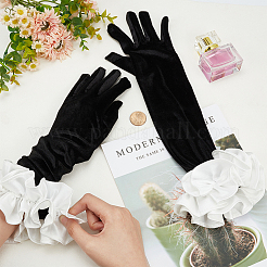 Бархат с рукавами из полиэстера&nbsp;AJEW-WH0502-35