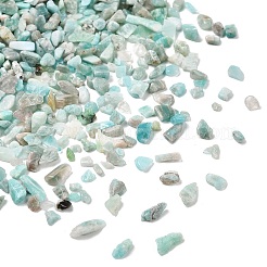 Естественно амазонит бисер чип&nbsp;G-O103-08