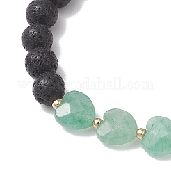 Браслеты из натуральных смешанных драгоценных камней для женщин&nbsp;BJEW-JB13204