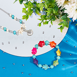 Круглые разделительные бусины из хирургической нержавеющей стали 316&nbsp;STAS-CN0001-40A