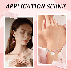 100 шт. 2 вида синтетических бирюзовых бусин&nbsp;G-SC0003-28A