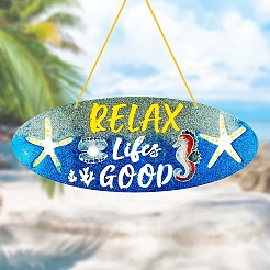 Пляжная тема овальная подвеска украшения силиконовые Молды&nbsp;DIY-M039-12