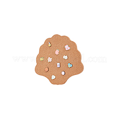 Настенная брошь в форме ракушки&nbsp;AJEW-WH0433-01B