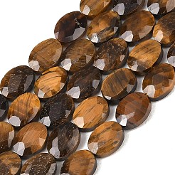 Природных тигровый глаз бисер нитей&nbsp;G-H349-A01-15