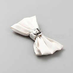 Атласное лицо с бантом и железными пряжками для обуви&nbsp;FIND-WH0366-034P-03