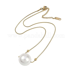 Ионное покрытие (ip) 304 нержавеющая сталь змея цепи ожерелья&nbsp;NJEW-D080-03G