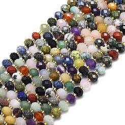 Нити бусин из натурального аметиста&nbsp;G-P573-A06-01