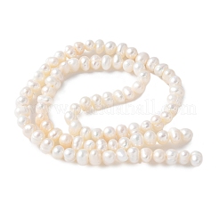 Нити из натурального культивированного пресноводного жемчуга&nbsp;PEAR-I007-07R-01