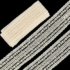 Плоская хлопковая кружевная лента длиной 5 ярд.&nbsp;OCOR-GF0004-71D-01