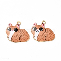 Подвески из эмали и сплава&nbsp;ENAM-M046-11G-D