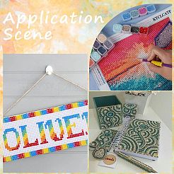 4 пакетик стеклянных плоских страз&nbsp;RGLA-SC0001-06A