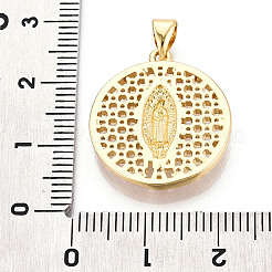 Латунные микро проложить кубического циркония подвески&nbsp;KK-N268-06G