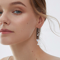 150 шт. гальванизированные прозрачные стеклянные граненые капли бусины&nbsp;EGLA-DC0001-16