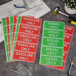 12 лист 2-х цветных водонепроницаемых ПВХ предупреждающих наклеек&nbsp;DIY-OC0014-64