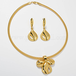 Комплекты из латунных подвесок и серег-колец&nbsp;FS-WG87DC9-01