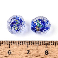 Handmade стеклянные бусины фольги&nbsp;FOIL-N029-10B