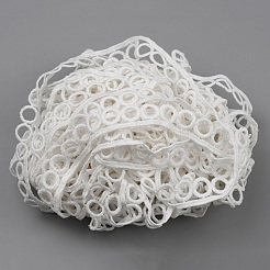 Кружевная отделка из полиэстера&nbsp;OCOR-WH0082-05G