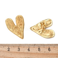 Серьги-гвоздики из нержавеющей стали 304&nbsp;EJEW-U047-22G