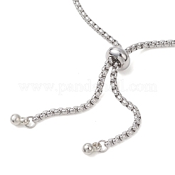 Изготовление браслета-слайдера из нержавеющей стали 304&nbsp;AJEW-JB01504