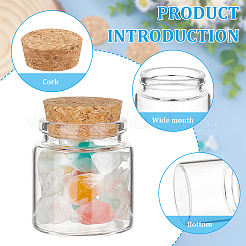 Пустая стеклянная бутылка&nbsp;AJEW-WH0470-43A