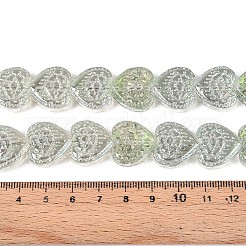 Гальванизируйте прозрачное стекло бисер нитей&nbsp;EGLA-N017-04C