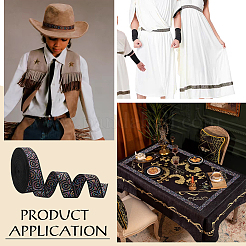 10 ярд полиэфирной ленты для вышивания&nbsp;OCOR-PH0006-18