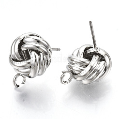 Железные серьги&nbsp;LS-X-IFIN-T014-10P-NR