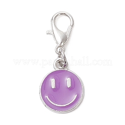 Подвесные украшения из эмали из сплава 9 шт.&nbsp;HJEW-JM04322