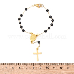 Браслеты из звеньевой цепи из нержавеющей стали 304&nbsp;BJEW-A032-05G