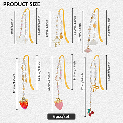 Закладка крючком из сплава&nbsp;AJEW-GO00032