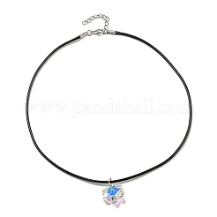 Воском ожерелья шнура&nbsp;NJEW-P310-03P-01