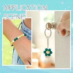 191~193шт прорезиненные силиконовые акриловые бусины с имитацией силикона&nbsp;MACR-TA0001-94A