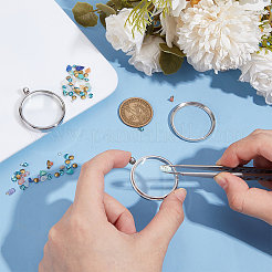 2 шт. подвеска-медальон из нержавеющей стали 304&nbsp;FIND-UN0016-55A