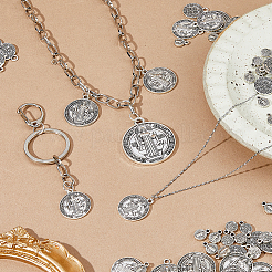 134шт 5 стиля подвески из сплава в тибетском стиле&nbsp;FIND-FH0016-63