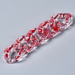 Прозрачные акриловые соединительные кольца с аэрозольной краской&nbsp;X-TACR-Q276-001D