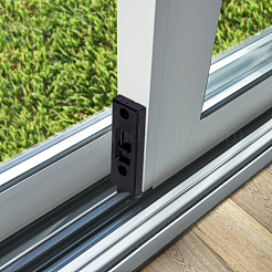 2 пара пластиковых оконных замков-защелок&nbsp;KY-GF0001-26A