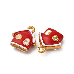 Подвески из нержавеющей стали 304 с эмалью&nbsp;LS-STAS-Q363-06G