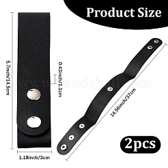 Кобура из искусственной кожи для плети&nbsp;AJEW-WH20033-147B